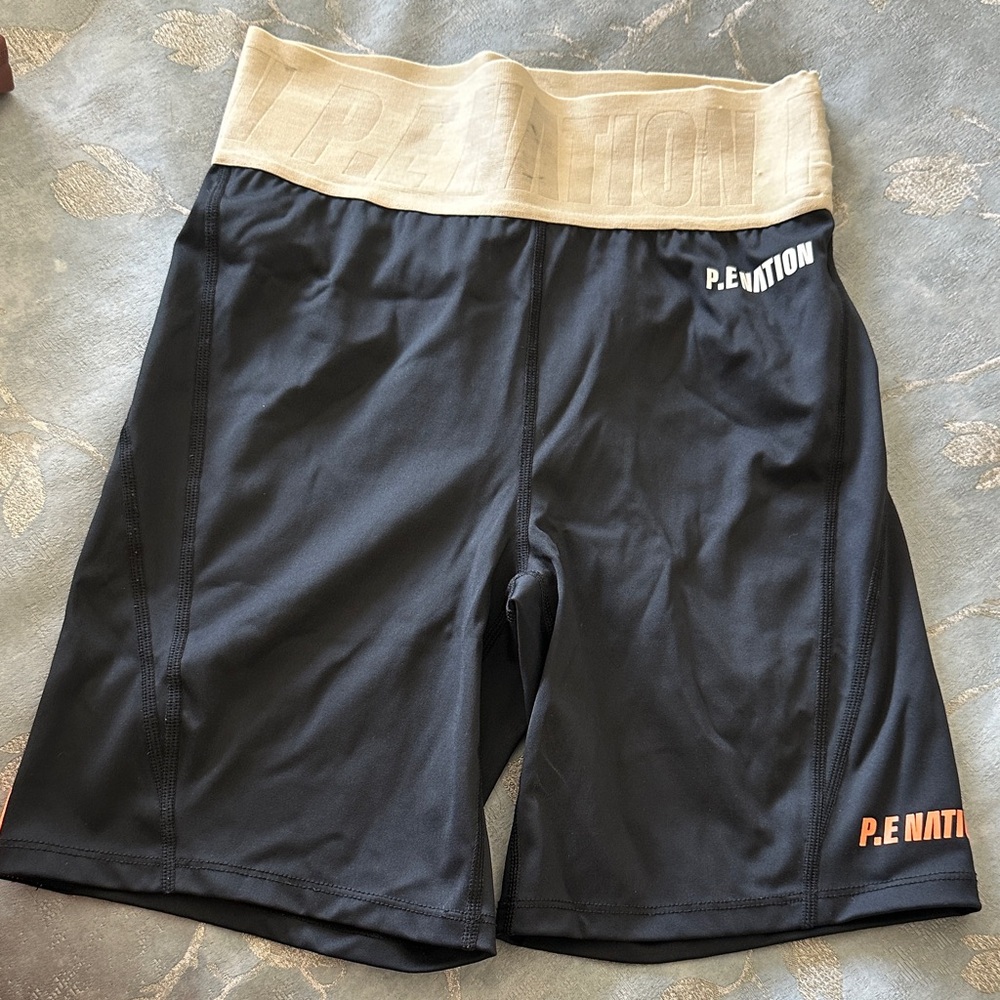 P.E Nation Shorts | Pe Nation High Rise Bike Short